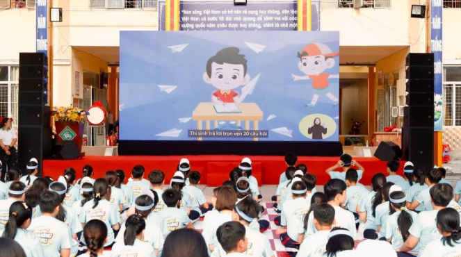 100 students competes in disaster prevention 'Golden Bell' contest
